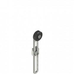 Adjustable length straight metal revolving lever diameter 20 roller