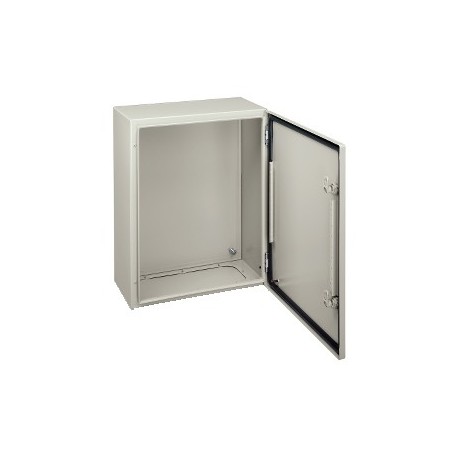 Spacial CRN zidni ormar, obična vrata bez montažne ploče. Š300 x V300 x D200.