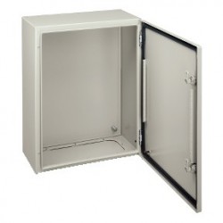 Spacial CRN zidni ormar, obična vrata bez montažne ploče. Š600 x V1600 x D300.