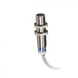 Inductive sensor XS6 M12 - L53mm - brass, 1NO kontakt,  Sn4mm - 24..240VAC/DC - cable 2m