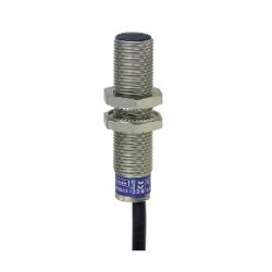 Inductive sensor XS6 M12 - L53mm - brass, 1NO, Sn4mm - 12..48VDC - cable 2m