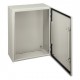 Spacial CRN zidni ormar, obična vrata bez montažne ploče. Š600 x V1000 x D250.
