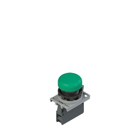 Signalna svjetiljka zelena, komplet s grlom i LED-om za 24V