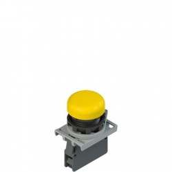 Complete unit with indicator light, fixing adapter, yellow LED and contacts, 24V