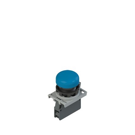 Signalna svjetiljka plava, komplet s grlom i LED-om za 24V