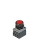 Complete unit with red illuminated pushbutton, fixing adapter and contacts 1NO + 1NC, 24V