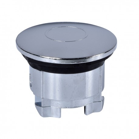 Round chromium plated blanking plug for diameter 22 mm hole