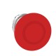 Red emergency switching off pushbutton head diameter 60, for hole 22, trigger and latching push-pull