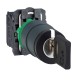 Selector switch, black, 230VAC 2A, XB5 and options