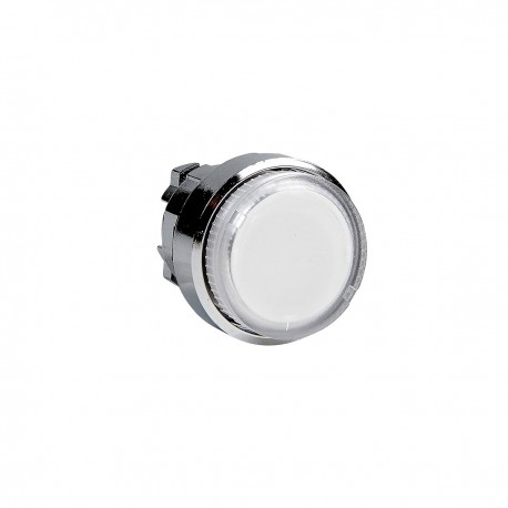 clear projecting illuminated pushbutton head diameter 22, spring return, for BA9s bulb