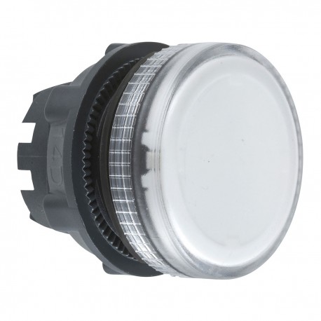 Clear pilot light head diameter 22, plain lens for ba9s bulb