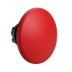 Mushroom pushbutton head, red, diameter 60, for hole diameter 22, spring return