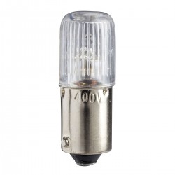 Neon bulb, clear, for signalling, BA 9s, 120 V, 2.6 W