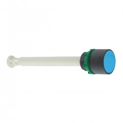 Flush reset pushbutton, blue, diameter 22, unmarked for 17...120 mm actuation distance