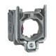 Single contact block with body fixing collar 1NO, and 2NC,, screw clamp terminal