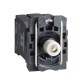 white light block with body/fixing collar with BA9s LED bulb 400V