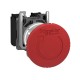 Emergency stop switching off, red, diameter 40 for 22 dimeter hole, latching turn release, 2NC