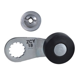 Limit switch lever ZCY, thermoplastic roller lever