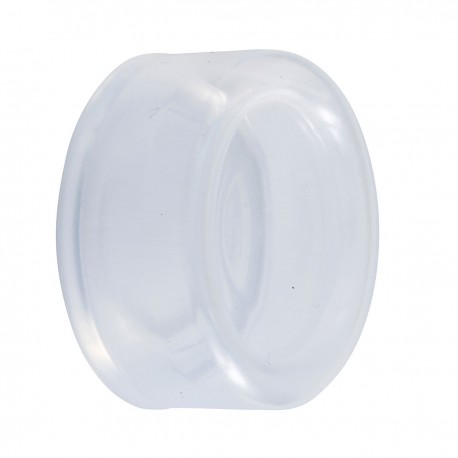 Transparent boot for circular flush pushbutton diameter 22