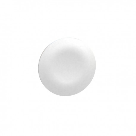 White cap, unmarked for rectangular multiple-headed pushbutton, diameter 22