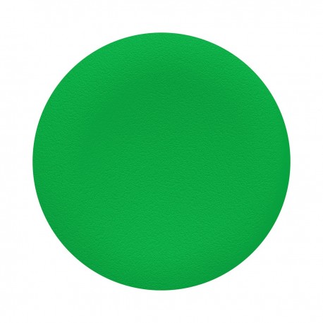 Green cap, unmarked for rectangular multiple-headed pushbutton, diameter 22