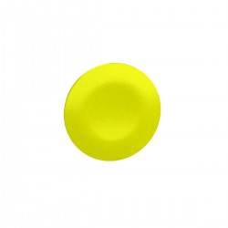 Yellow cap, unmarked for rectangular multiple-headed pushbutton, diameter 22