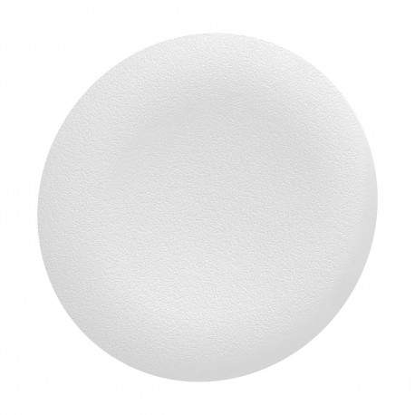 White plain cap for flush mounted push button