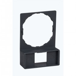 Legend holder 30 x 40 mm with legend 8 x 27 mm unmarked, for square head