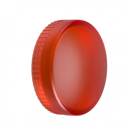 Plain lens, red, for circular pilot light, diameter 22, with BA9s bulb