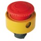 Yellow padlock for diameter22 emergency stop pushbutton