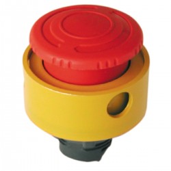 Yellow padlock for diameter22 emergency stop pushbutton