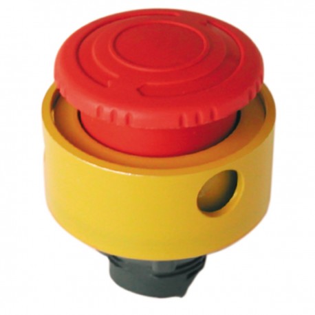 Yellow padlock for diameter22 emergency stop pushbutton