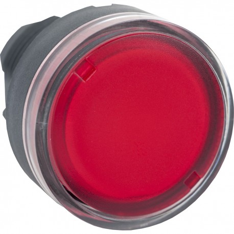 Flush crvenog illuminated pushbutton head diameter 22, spring return, for bulb BA9s