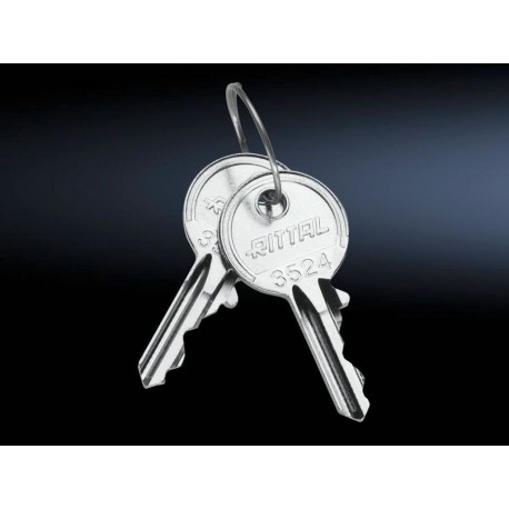 Yale type key3524E, 2 pcs