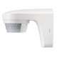 Motion detector Luxa S180 BK, 180 degrees, automatic lighting control based on presence and brightness, wall installation