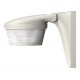 Motion detector Luxa S180 BK, 220 degrees, automatic lighting control based on presence and brightness, wall installation