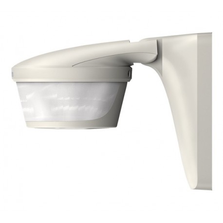 Motion detector Luxa S180 BK, 220 degrees, automatic lighting control based on presence and brightness, wall installation