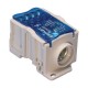 Single Pole Distribution Block, 400 A IEC, 335 A UL..CSA, Cable Line, 12 Cables Load, Copper, Thermoplastic