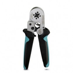 Crimping pliers, for ferrules without insulating collar according to DIN 46228 Part 1 and ferrules with insulating collar accor