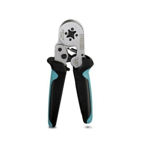 Crimping pliers, for ferrules without insulating collar according to DIN 46228 Part 1 and ferrules with insulating collar accor
