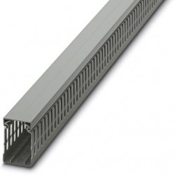 Cable duct for installation and mounting in control cabinets, gray, 40×60×2000 mm