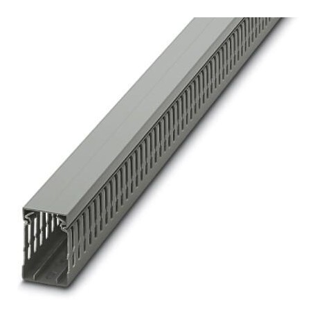 Cable duct for installation and mounting in control cabinets, gray, 40×60×2000 mm