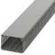 Cable duct for installation and mounting in control cabinets, gray, 100×60×2000 mm