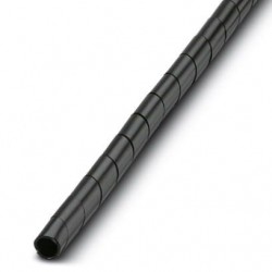 Spiral hose, black, 25 m, width: 50 mm, for cabels 12..50 mm