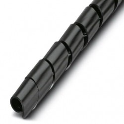 Spiral hose, black, 20 m, width: 120 mm, for cabels 20..120 mm