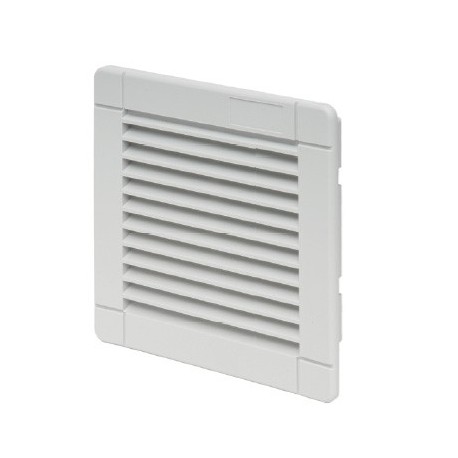 Izlazna rešetka sa filterom za ventilator, IP54, RAL 7035, š×v×d: 150×150×28 mm, š×v×d: 150×150×28 mm