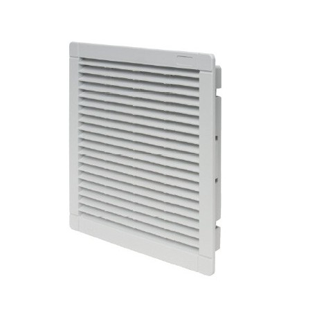 Izlazna rešetka sa filterom za ventilator, IP54, RAL 7035, š×v×d: 250×250×30 mm, š×v×d: 250×250×30 mm