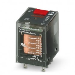 Relej utični, 4×CO (power) kontakt, 6A, 24V AC, tip: REL-IR-BL/L-24AC/4X21