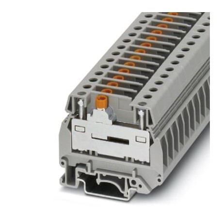 Slide-type terminal block, with slide, 500 V, 41 A, screw connection, No. of connections: 2, cross section: 0.5 mm2 - 10 mm2,