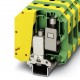Ground modular terminal block, screw connection, No. of connections: 2, No. of positions: 1, cross section: 25 mm2 - 95 mm2, 